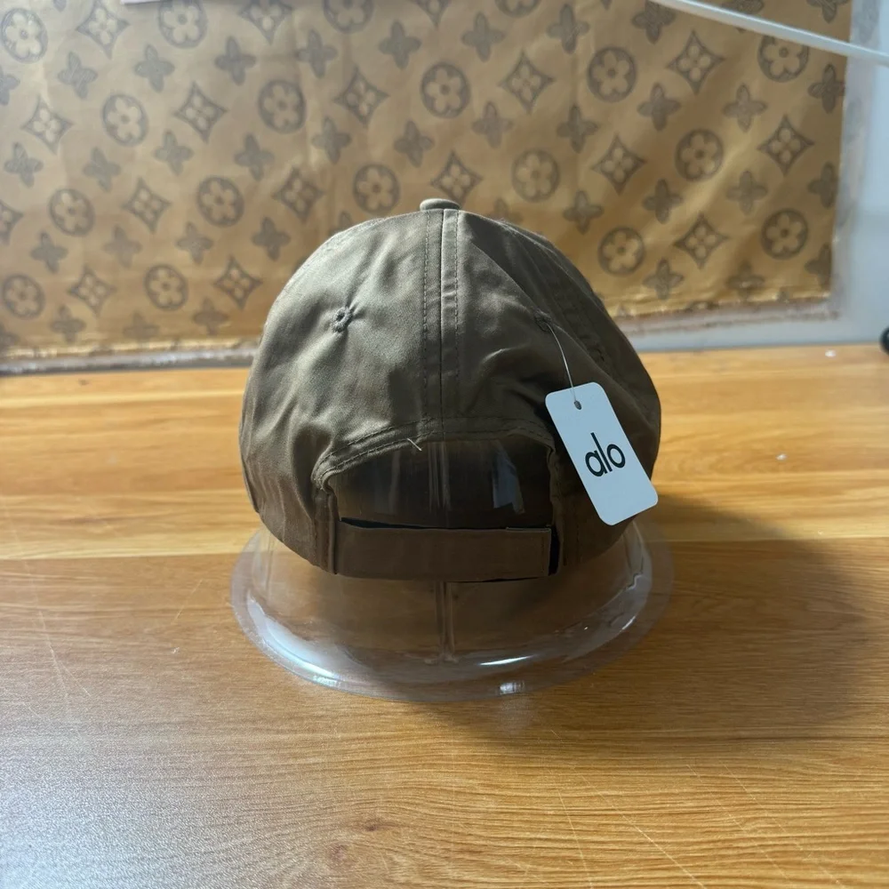 ALO Yoga Olive Brown Baseball Cap